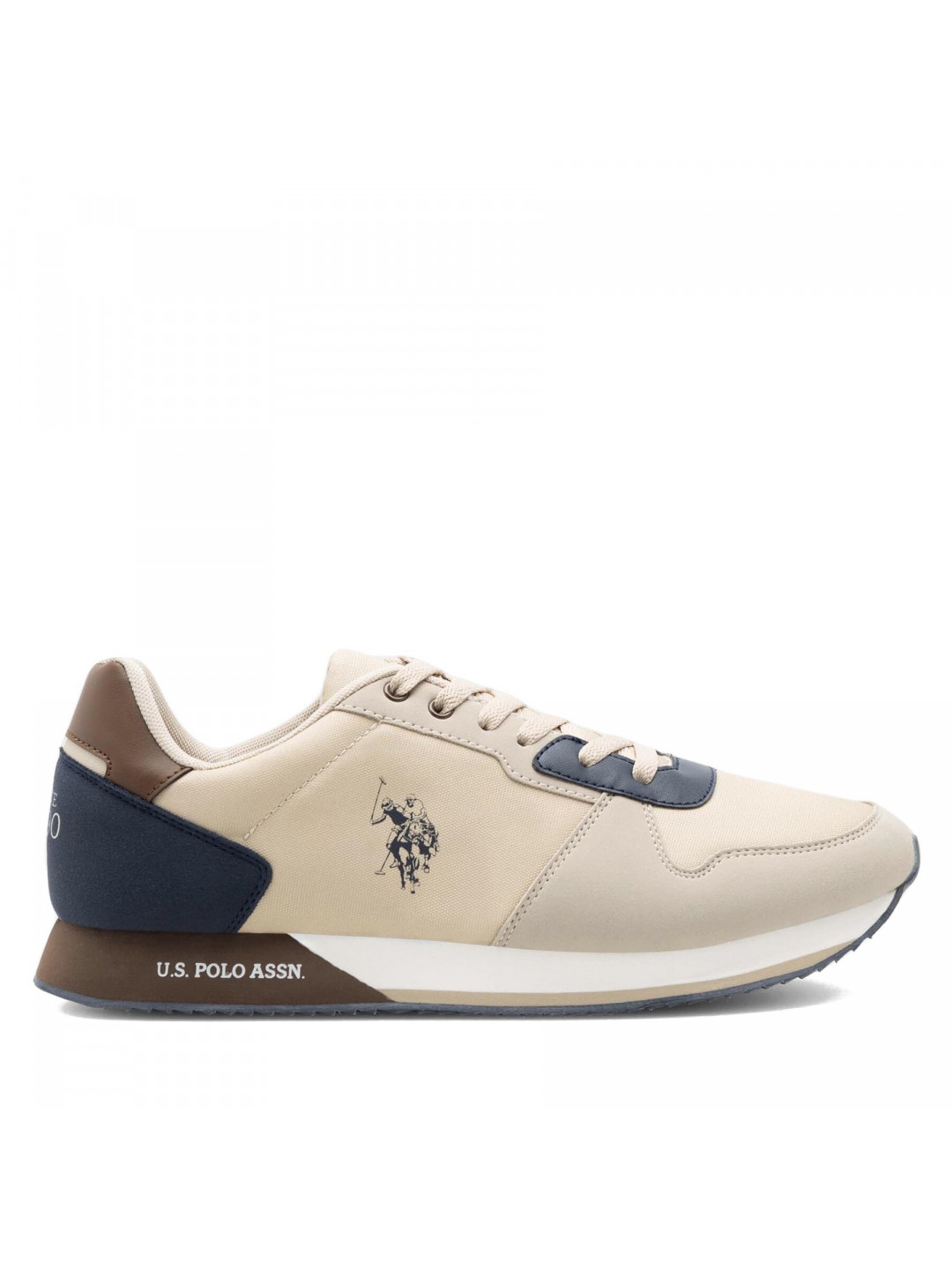 Sneakersy U S Polo Assn NOBIL011M CNH1 Béžová